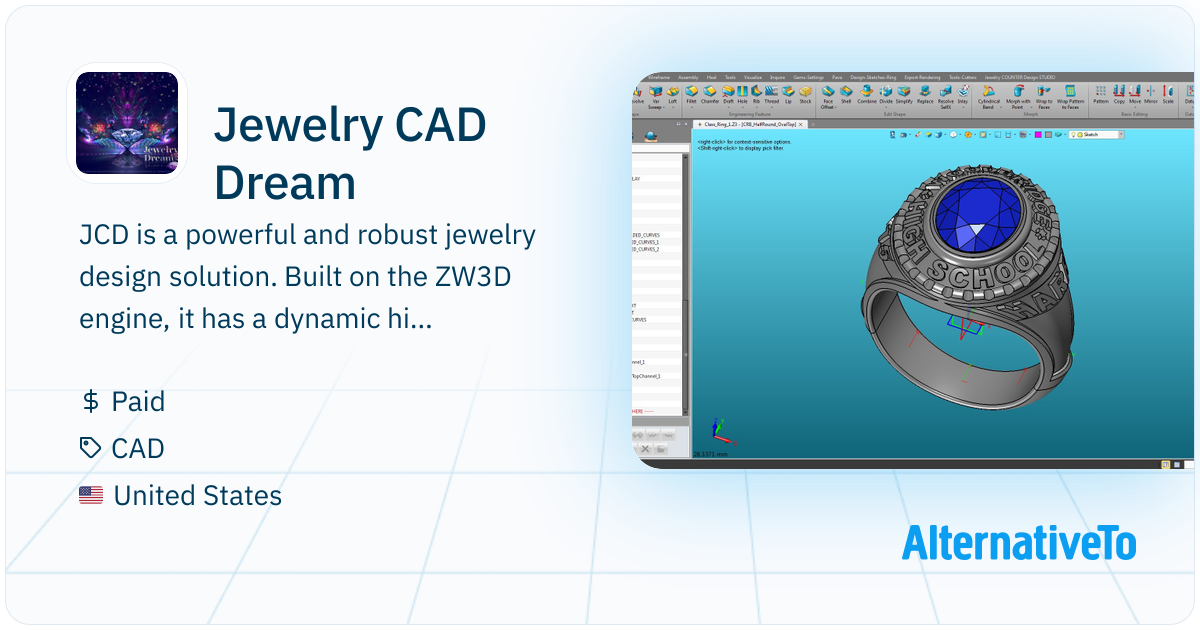 Jewelry CAD Dream: JCD is a powerful and robust jewelry design solution ...