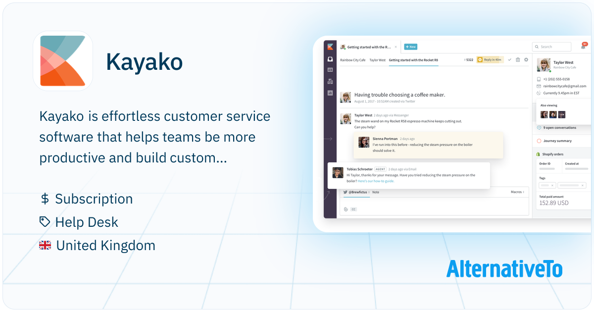Kayako: Help desk software to grow personal customer relationships ...