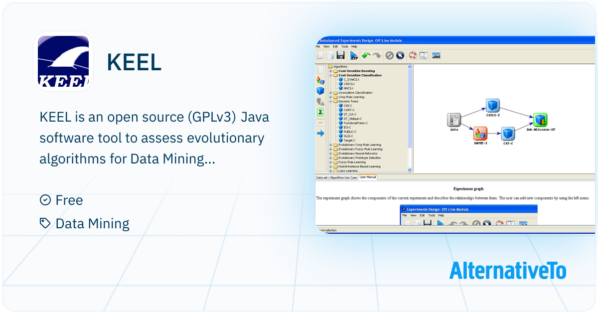 KEEL: Open source (GPLv3) Java software tool | AlternativeTo