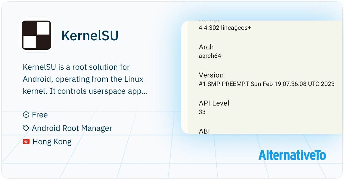 KernelSU: Kernel-level Android root with advanced access controls ...