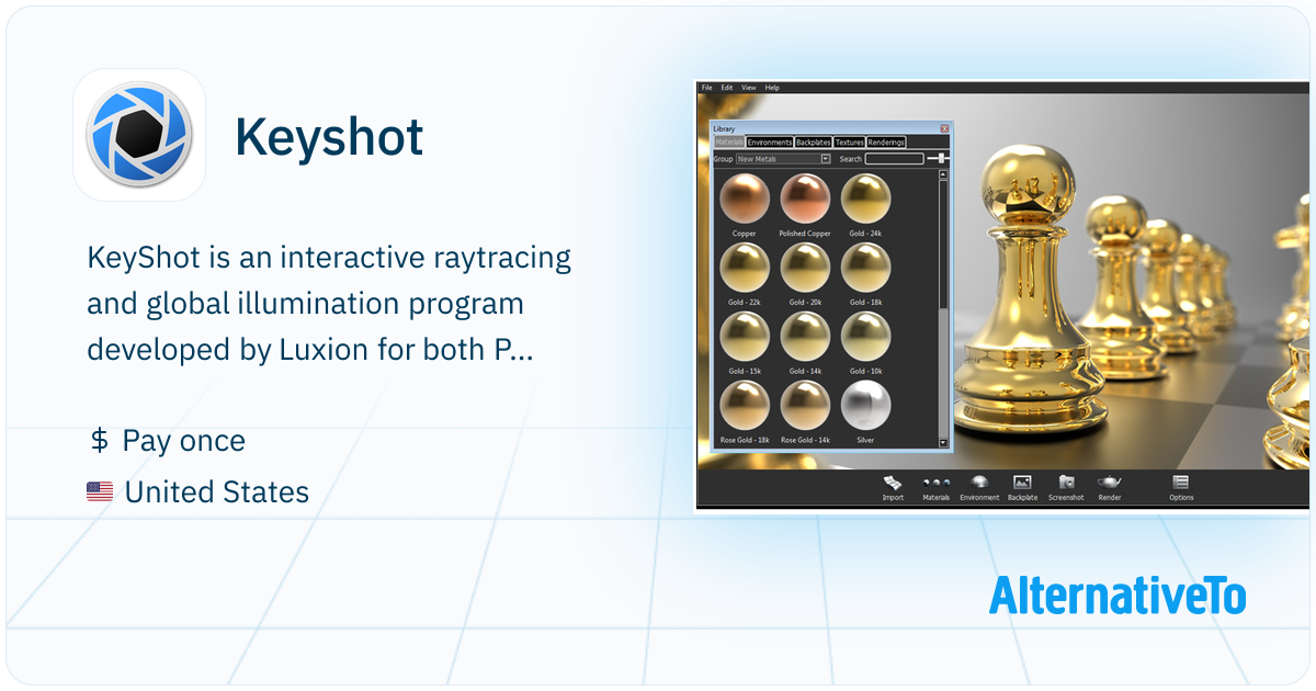 Keyshot: KeyShot is an interactive raytracing and global | AlternativeTo