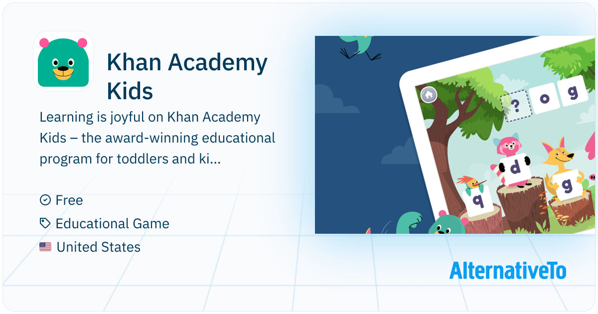 Khan Academy Kids: Free, award-winning educational program for children ...