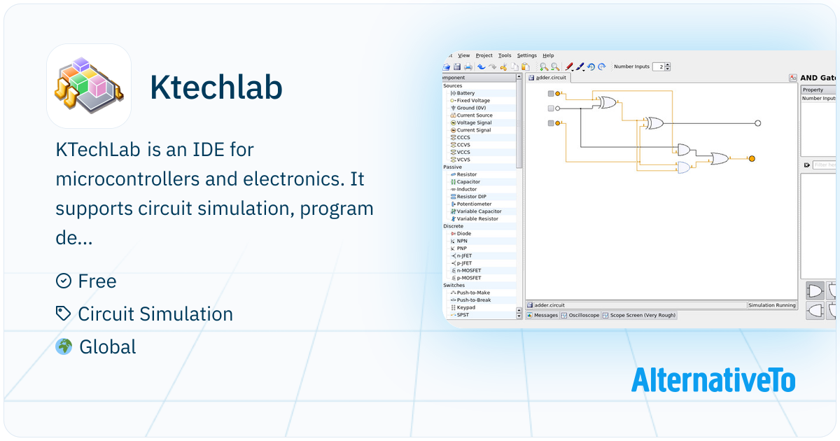 Ktechlab: KTechLab is an IDE for microcontrollers and electronics ...