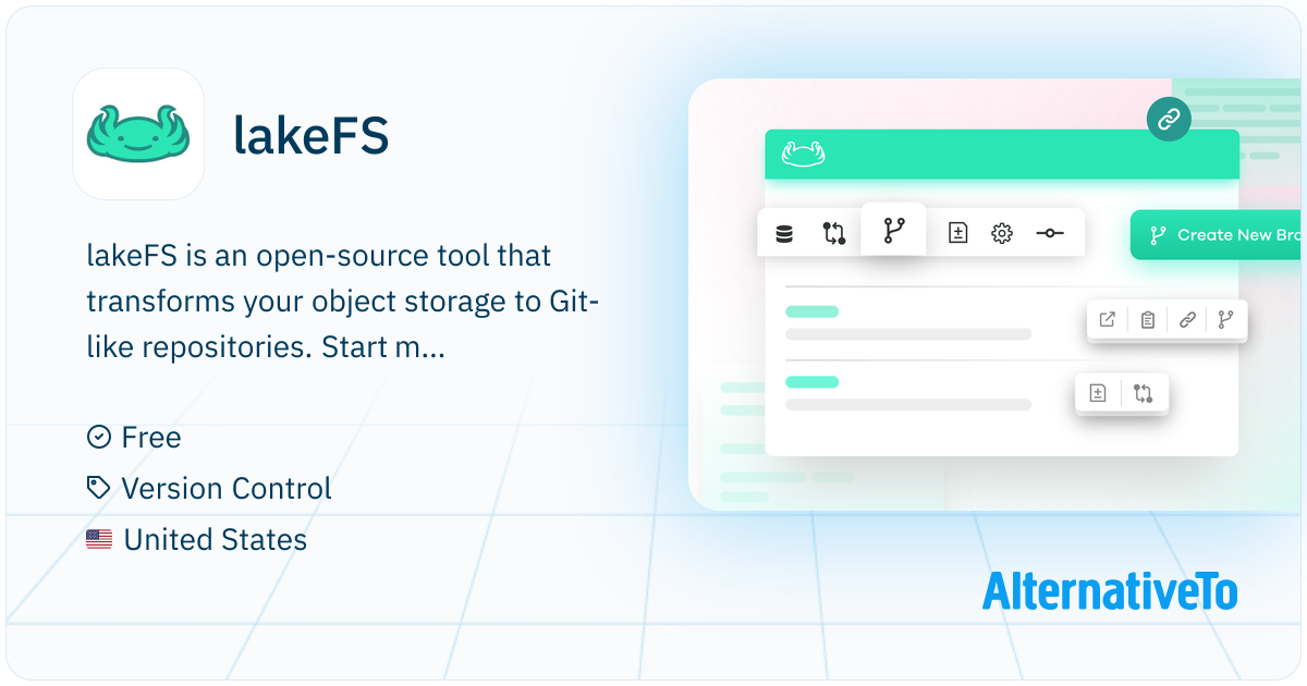 lakeFS: Open source data lake management and data versioning platform ...