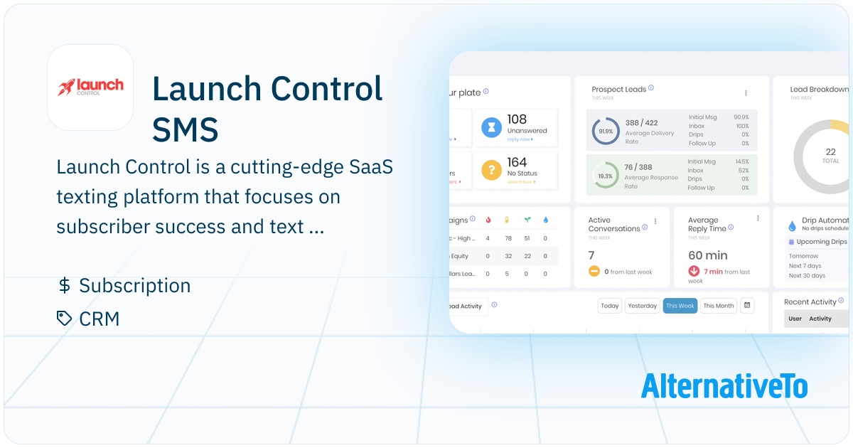 Launch Control SMS: Launch Control is a SaaS texting platform that ...