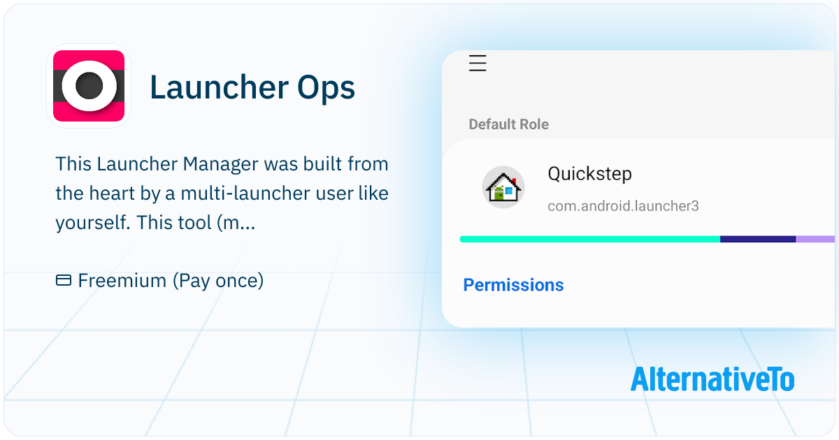 Ops User Launcher Ops: Tool designed to manage and scrutinize launcher apps ...
