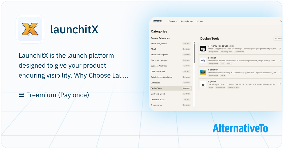 launchitX: LaunchitX is a product launch platform designed to give ...