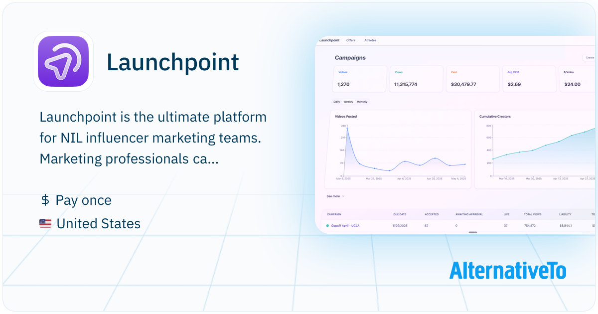 Launchpoint: AI platform for influencer campaigns, autoscreen, gifting ...