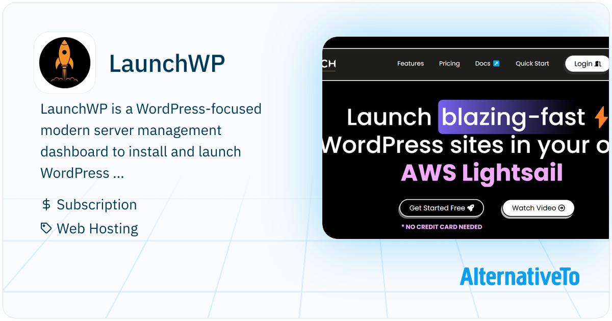 LaunchWP: NextGen WordPress-focused server dashboard to launch blazing ...