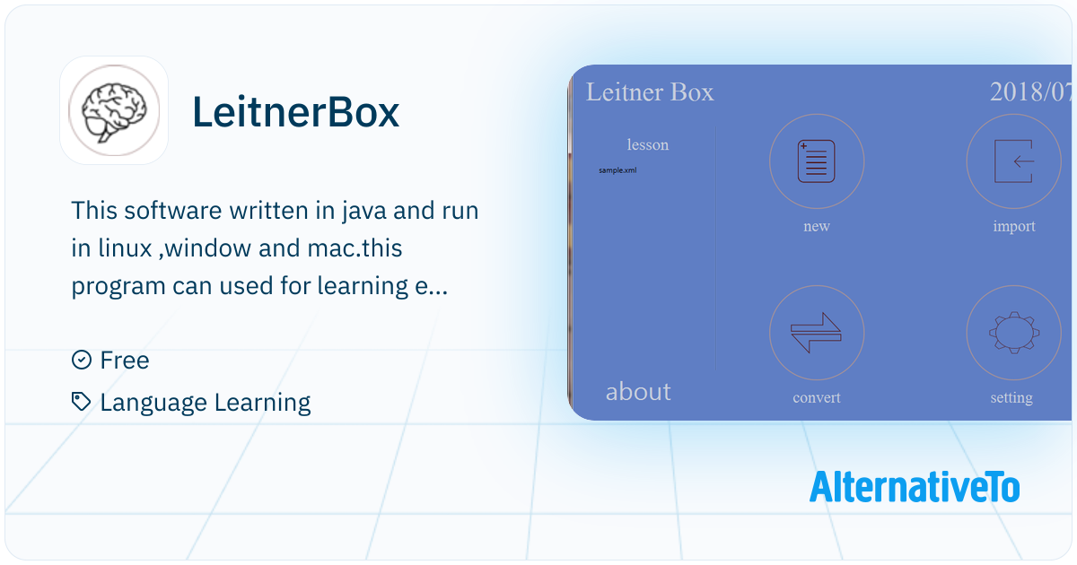 LeitnerBox: This Application developed for learning with leitner system ...