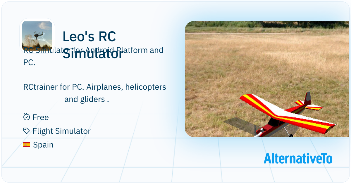 Leo's RC Simulator: RC Simulator for Android Platform and PC ...