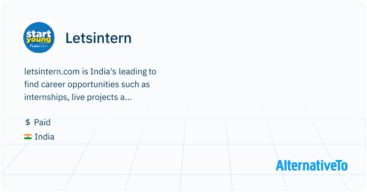 Letsintern: Letsintern | AlternativeTo