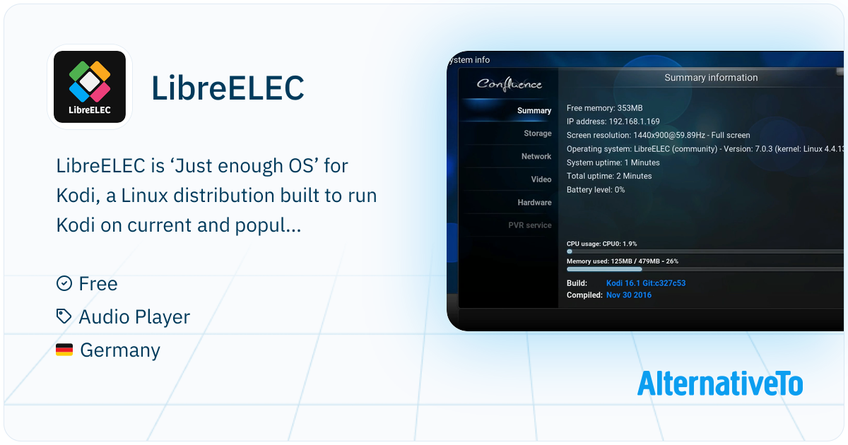 LibreELEC: Is ‘Just enough OS’ for Kodi, a Linux distribution built to ...