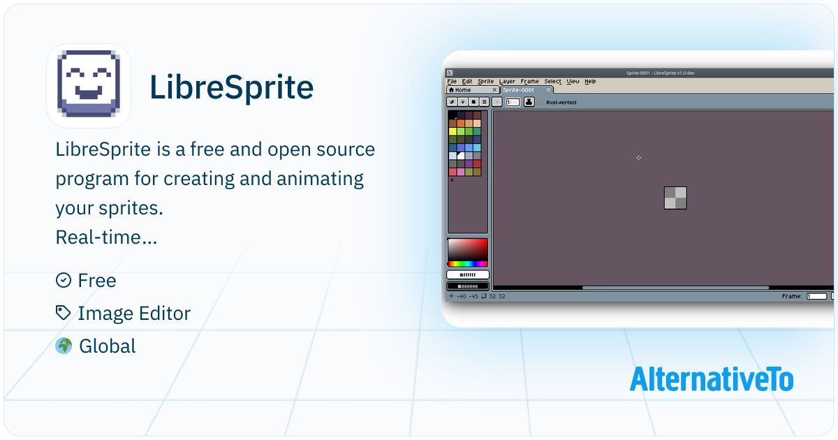 LibreSprite Free And Open Source Program For Creating And Animating 