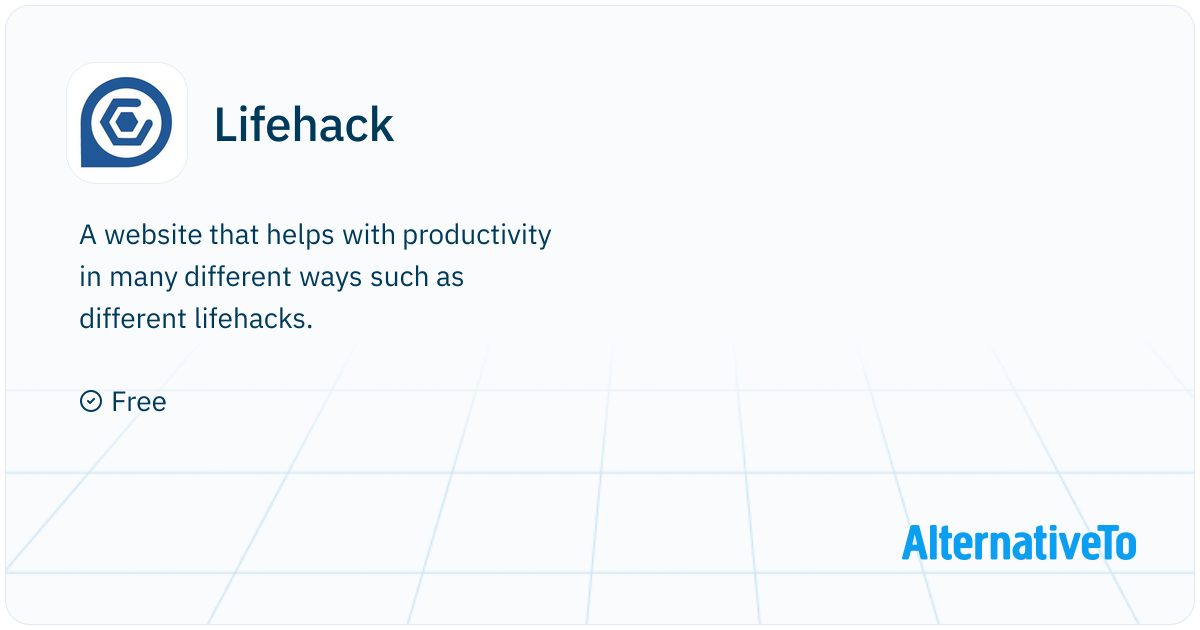 Lifehack A Website That Helps With Productivity In Many Different Ways Lifehack A Website That Helps With Productivity In Many Different Ways