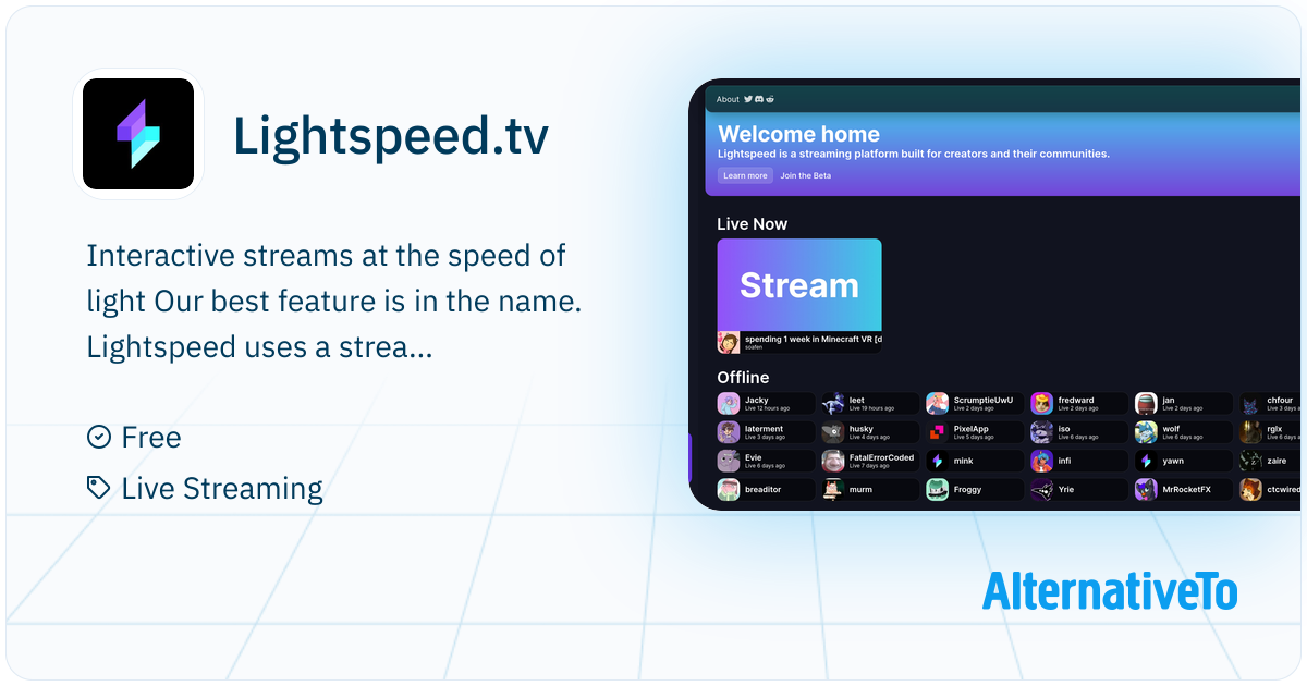Lightspeed.tv: Lightspeed is a streaming platform that is focused on ...