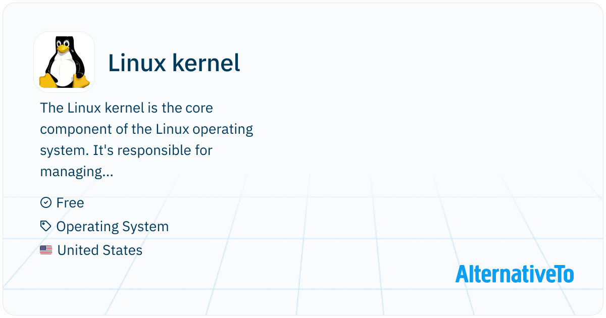 Linux kernel: The Linux kernel is the operating system kernel used by ...