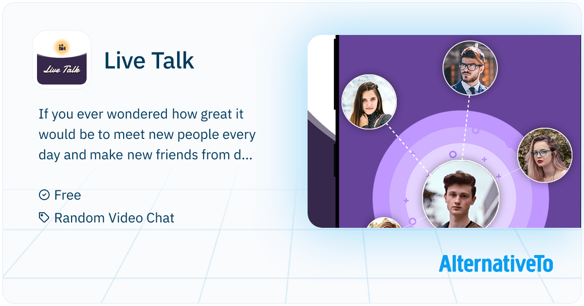 Live Talk: Live talk Free Random Video Chat app lets you to talk and ...