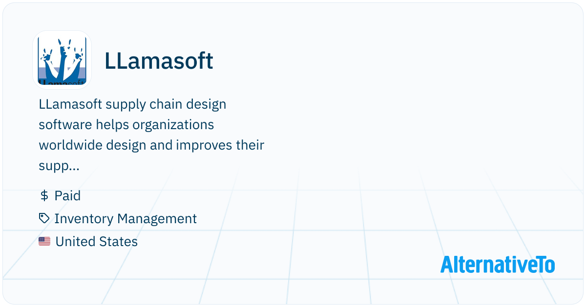 Llamasoft LLamasoft: Supply Chain Design Software | AlternativeTo