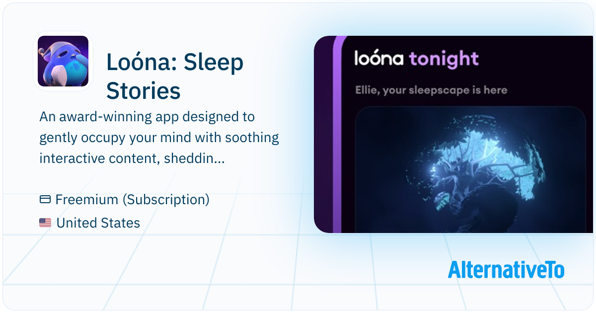 Loona Sleep Loóna: Sleep Stories: An award-winning app designed to gently occupy ...