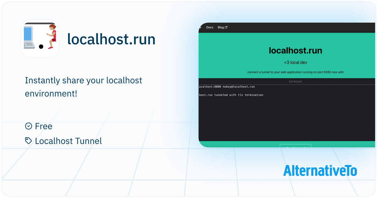 localhost.run: Instantly share your localhost environment! | AlternativeTo