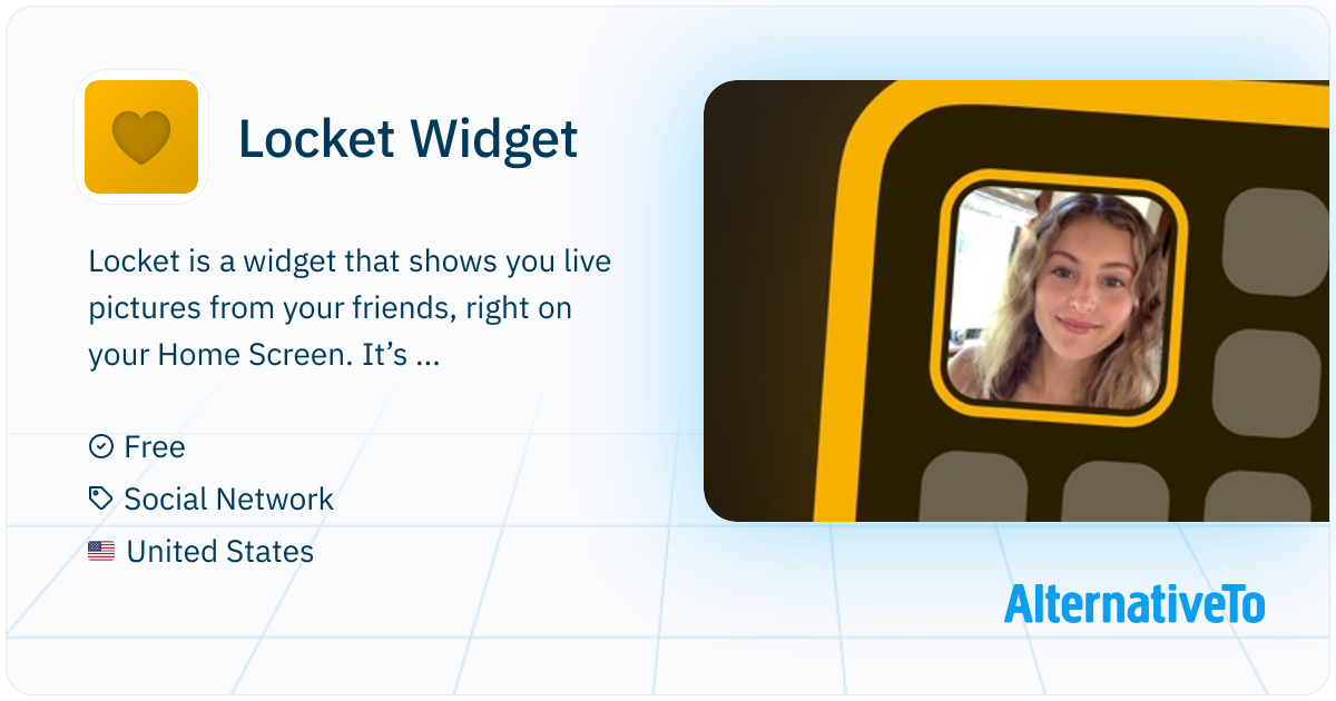 Locket Widget: Locket is a widget that shows you live pictures from ...