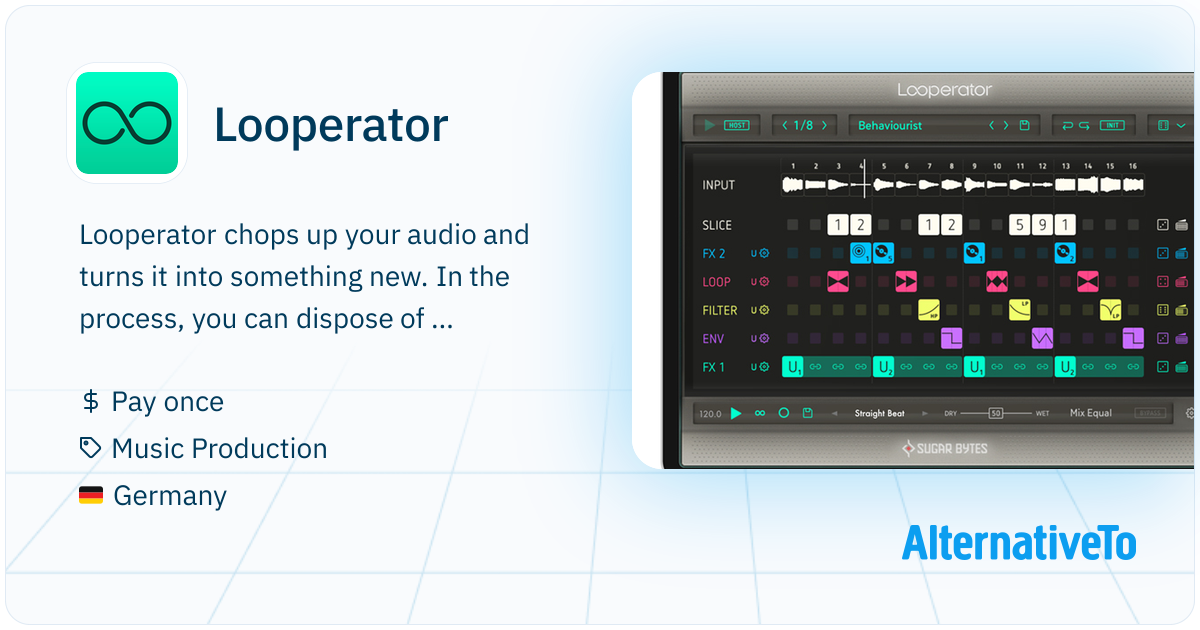 Looperator: 16-Step sample slicer and creative multi FX sequencer for ...