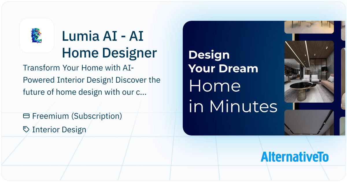 Lumia AI - AI Home Designer: Transform Your Home with AI-Powered ...