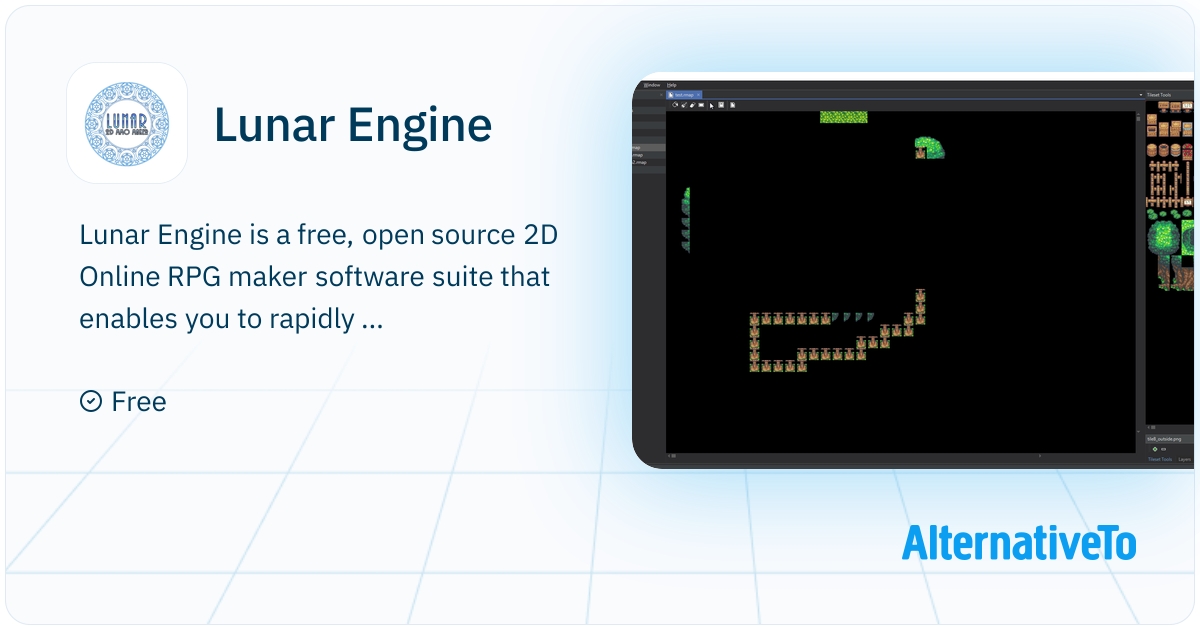 Lunar Engine: Free, open source 2D Online RPG maker software suite that ...