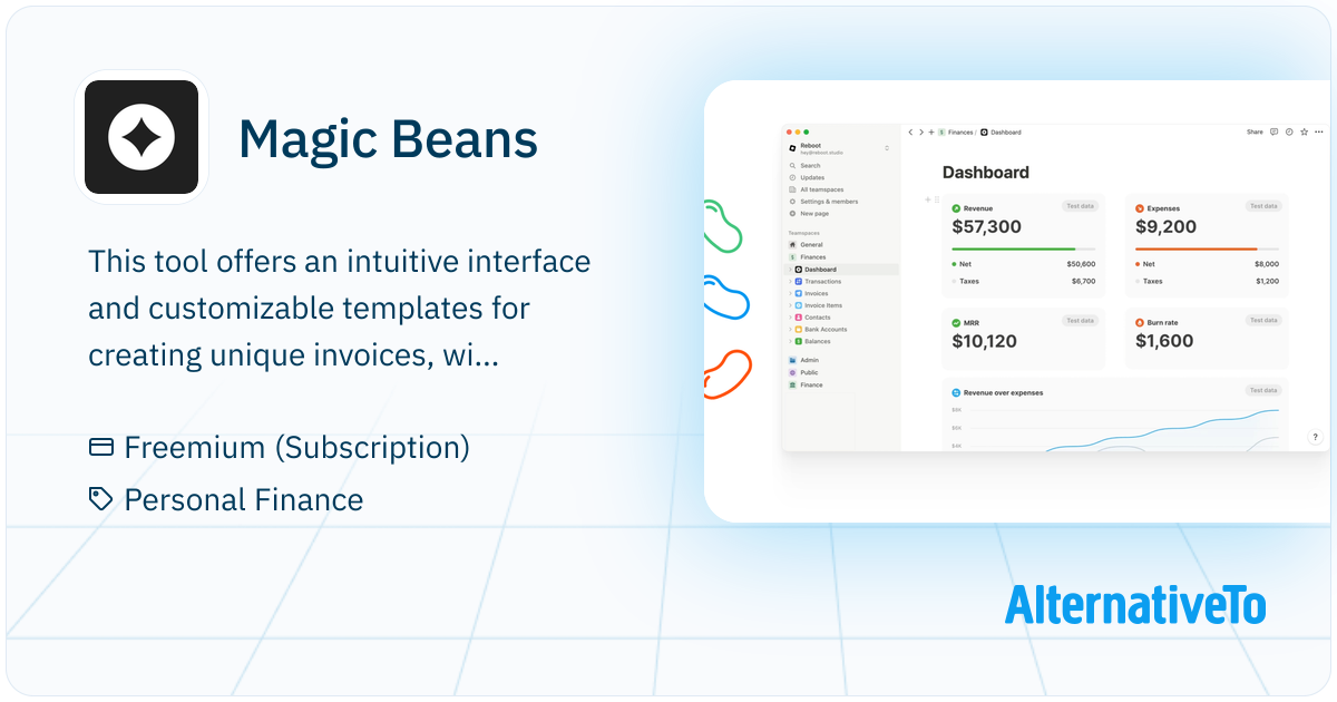 Magic Beans: Create invoices, track expenses and get complete financial ...