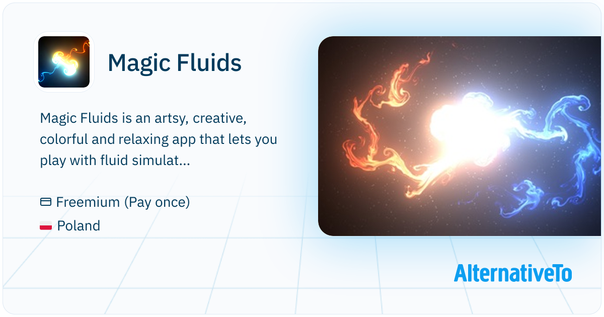 Magic Fluids: Interact with an array of swirling colors in this ...