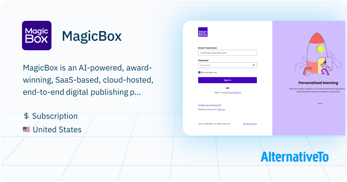 MagicBox: AI-powered, award-winning, cloud-based digital publishing ...