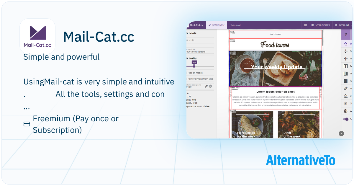 Mail-Cat.cc: Mail-cat is a tool for slicing email designs and ...