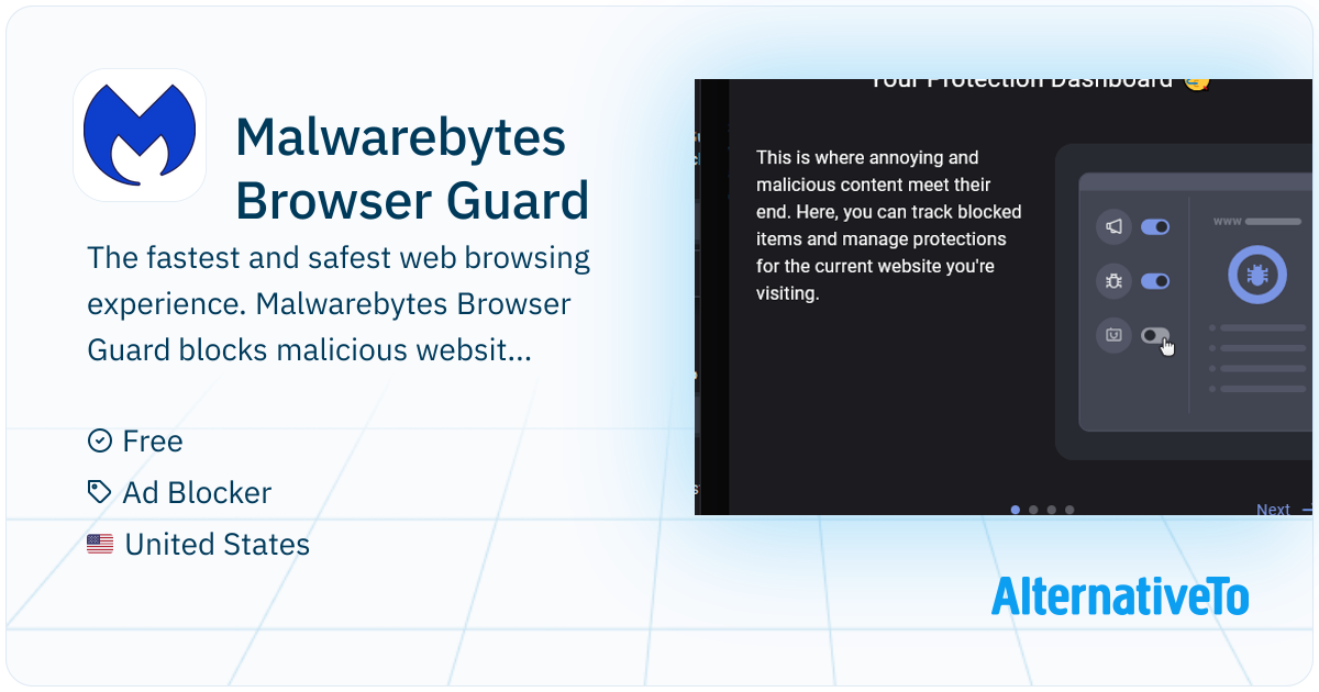 Malwarebytes Browser Guard: Filters out annoying ads and scams while ...