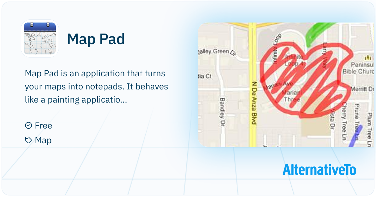 Map Pad: Application that turns your maps | AlternativeTo