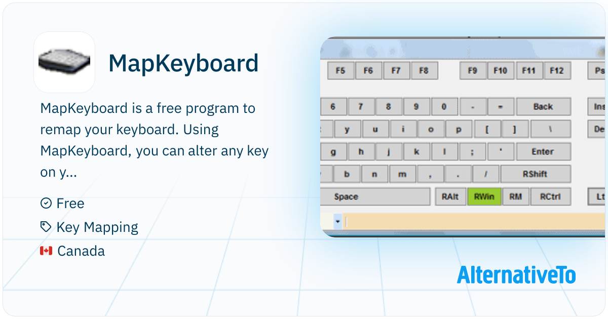 MapKeyboard: Free program to remap your | AlternativeTo