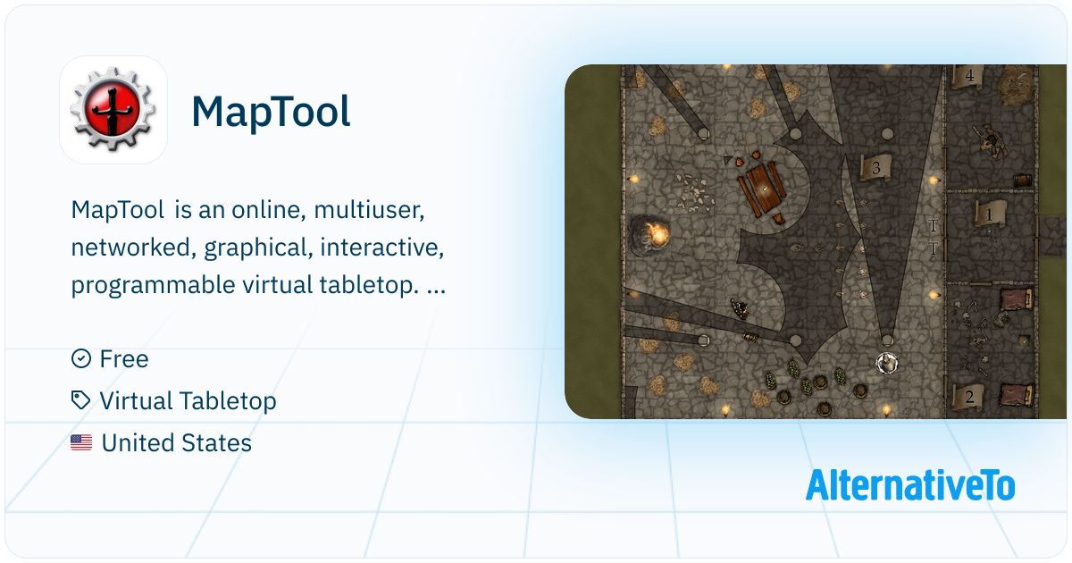MapTool: A free, collaborative, network-enabled, multiuser, shared ...