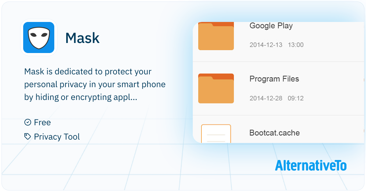 Mask: App that protects your privacy by hiding or encrypting apps ...