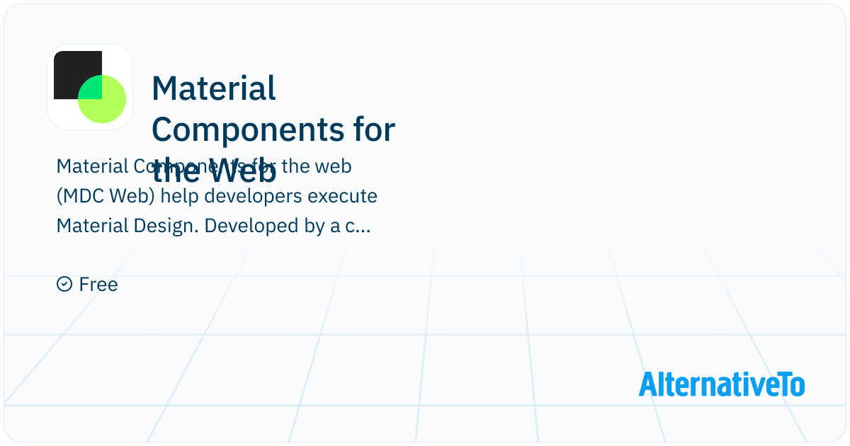 Material Components for the Web: Modular and customizable Material ...