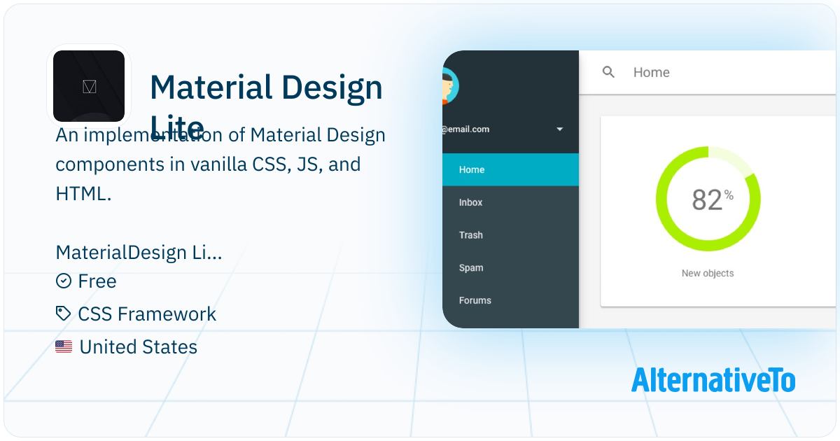 Material Design Lite: Google's front-end web framework for building ...