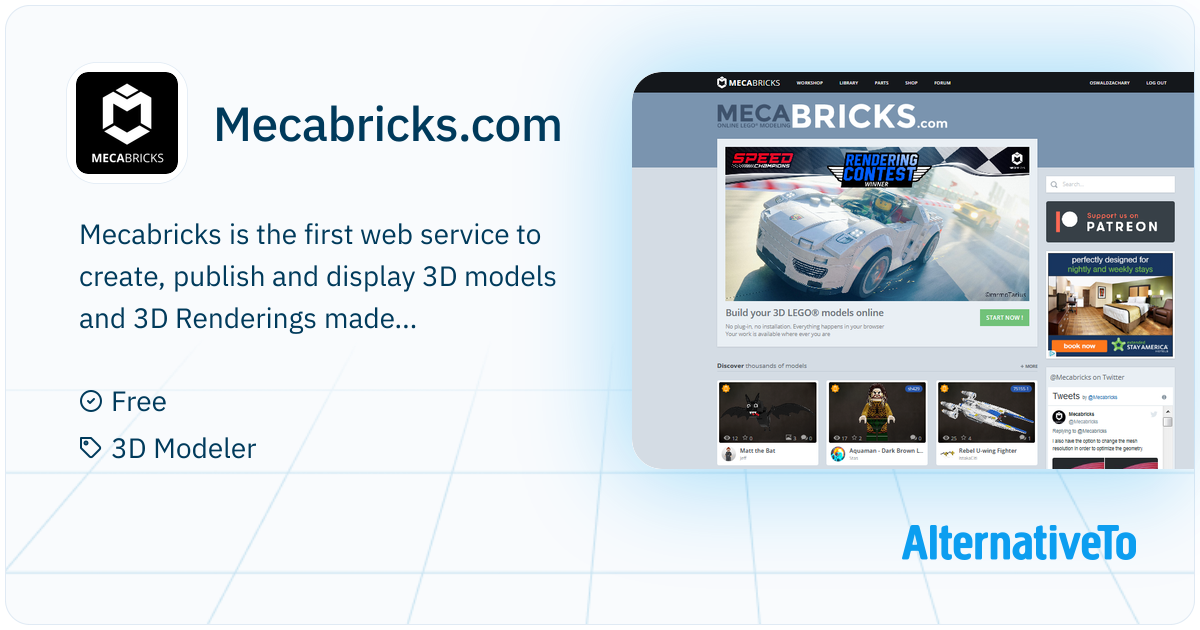 Mecabricks Sample Mecabricks.com: Mecabricks is an online LEGO building tool | AlternativeTo
