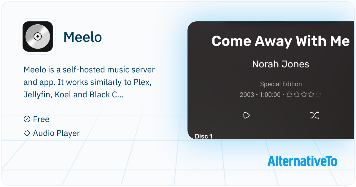 Meelo App Icon Meelo: Self-hosted flexible music server with extras | AlternativeTo