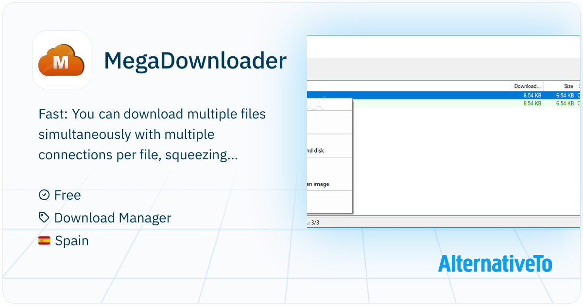 MegaDownloader Download client for MEGA.CO.NZ, allowing you to easily