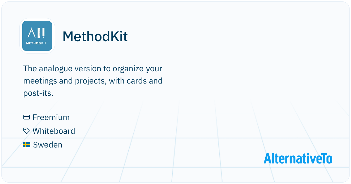 MethodKit: The analogue version to organize your meetings and projects ...