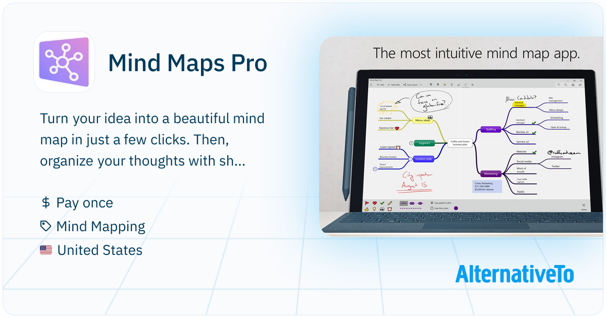 Mind Maps Pro: Create mind maps, flowcharts, diagrams, and outlines in ...