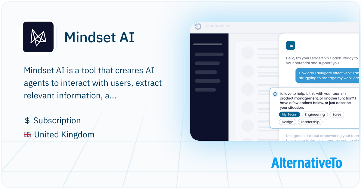 Mindset AI: Tool that creates AI agents to interact with users, extract ...