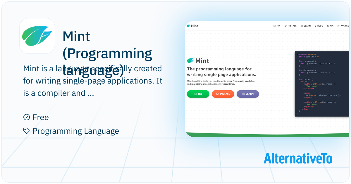 Mint Writing Mint (Programming language): The programming language for writing ...