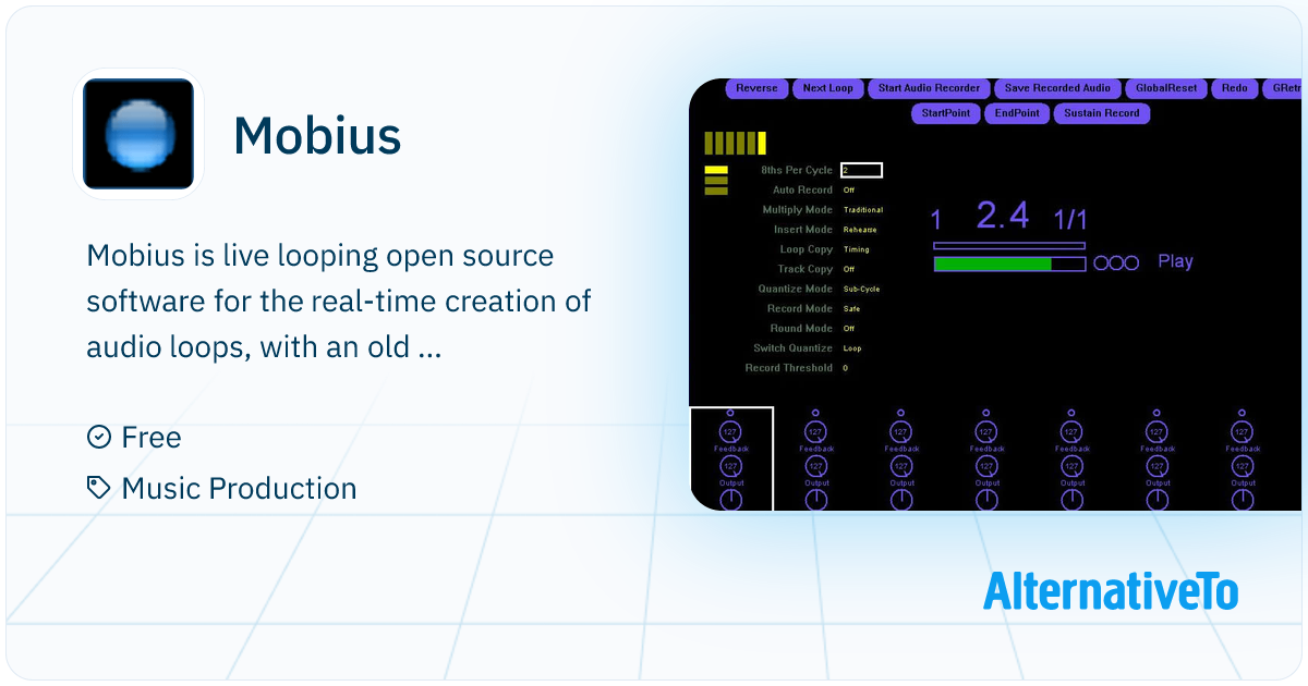 Mobius: Is live looping open source software for | AlternativeTo