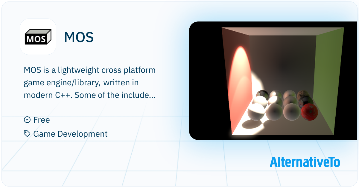 MOS: Lightweight game engine | AlternativeTo