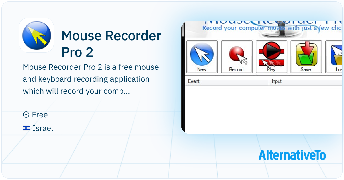 Mouse Recorder Pro 2: Free mouse and keyboard | AlternativeTo
